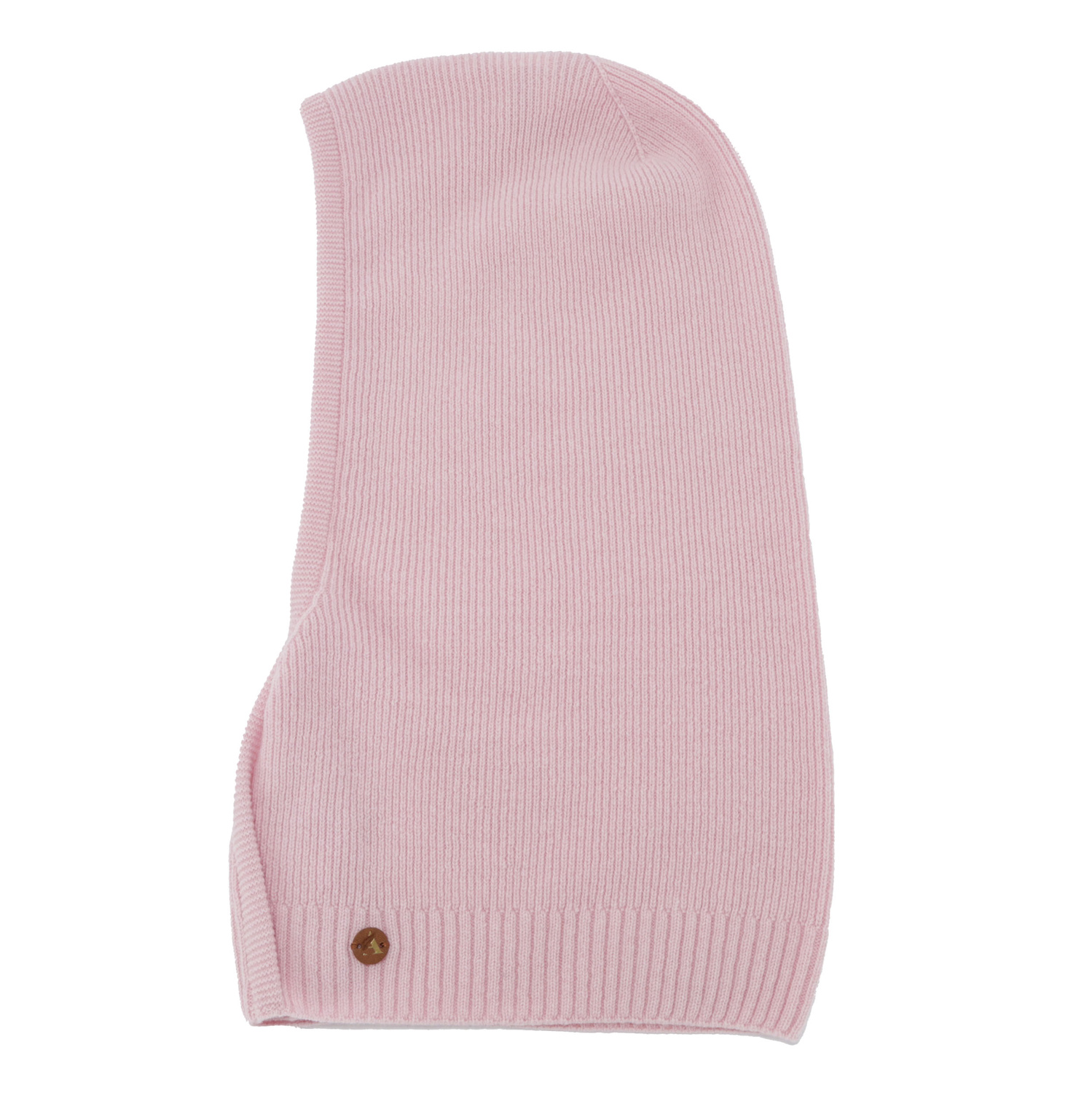 Balaclava efterår, vinter, dame, lyserød, merinould med kashmir, Kiruna