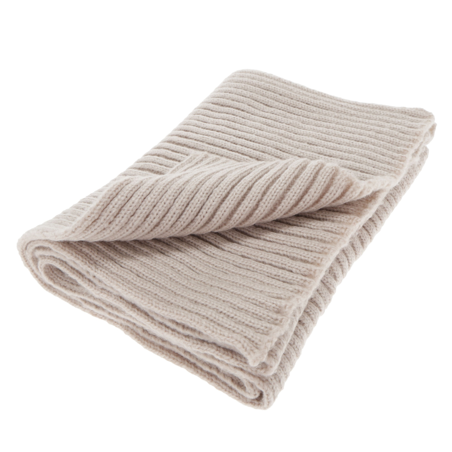 Dame vintersæt: hue og tørklæde, beige, Lunetta