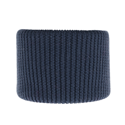 Børn vinter halsrør, navy blå, 100% Merino Uld, Vanilla