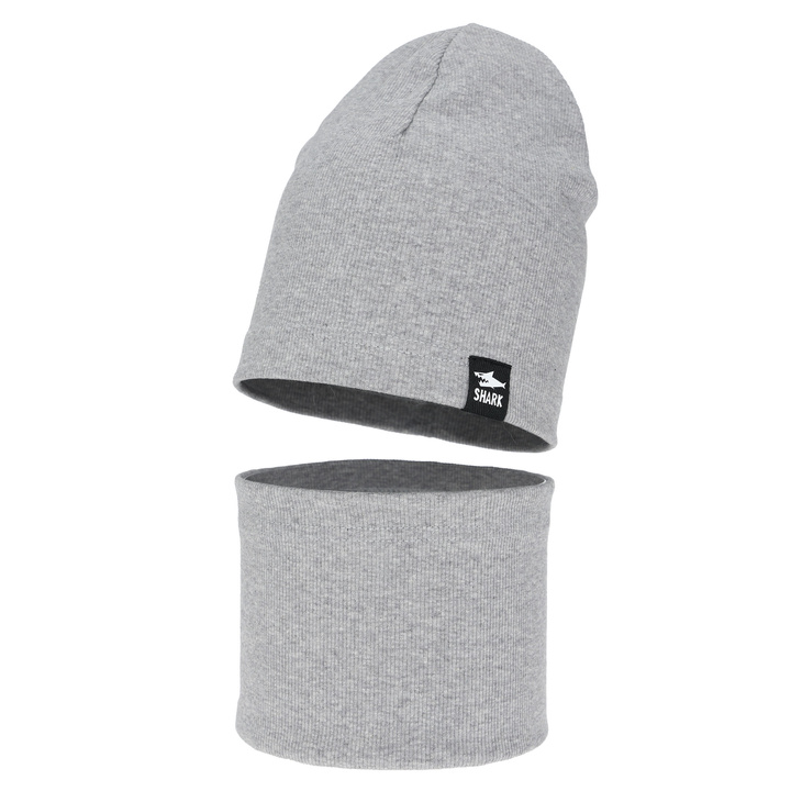 Dreng efterår/forår sæt, grå, Rumel