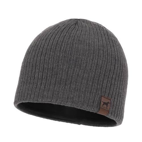 Herre vinterhue, grå, med merinould, Bird