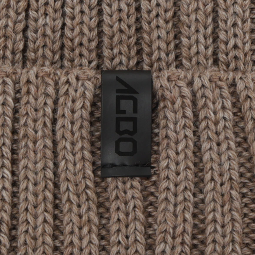 Herre vinterhue, marineblå, med merinould, Tyrol