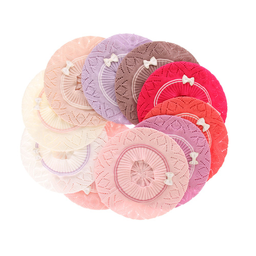 Pige efterår/forår hue, rosa, Bibi