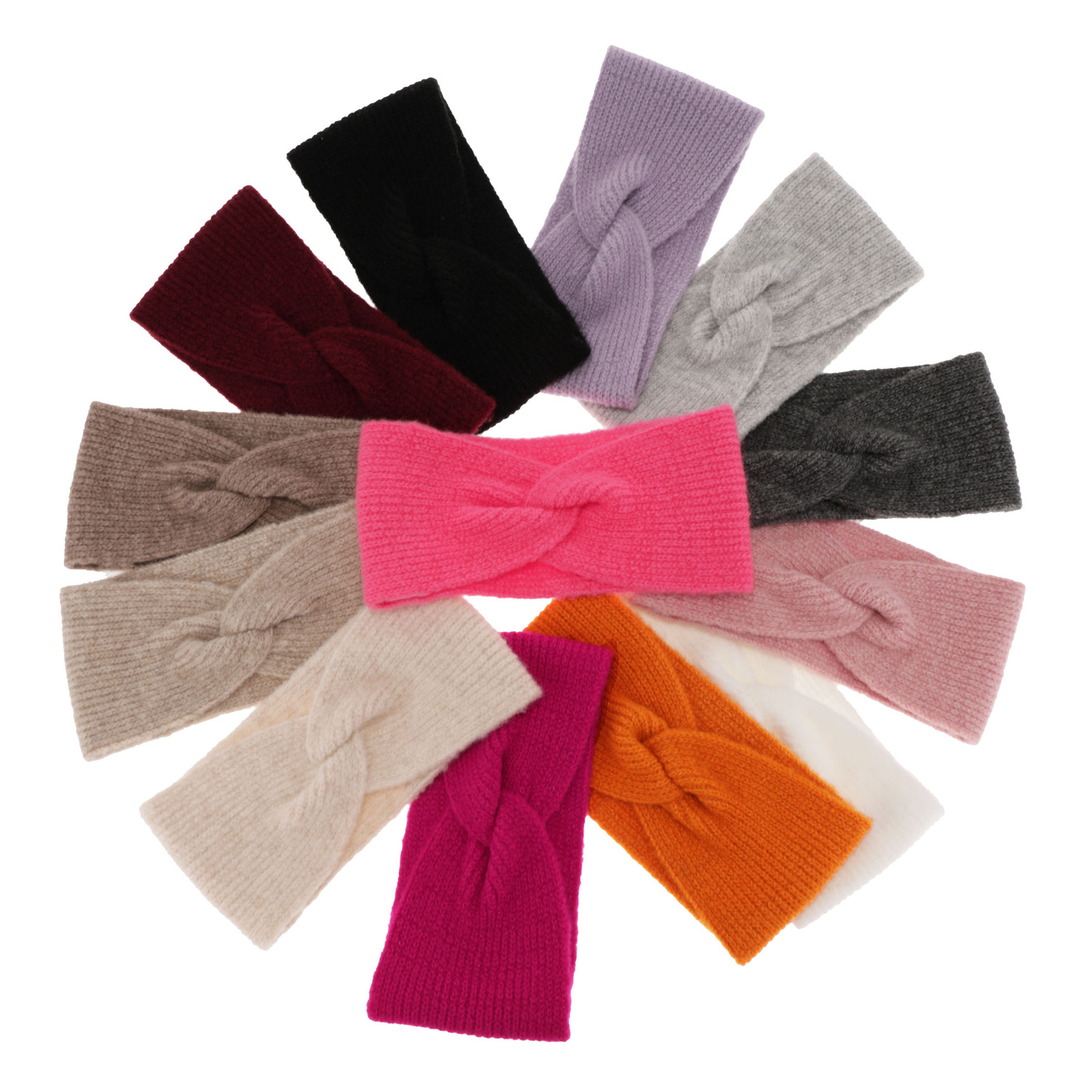 Dame vinter pandebånd, lysegrå, Florence