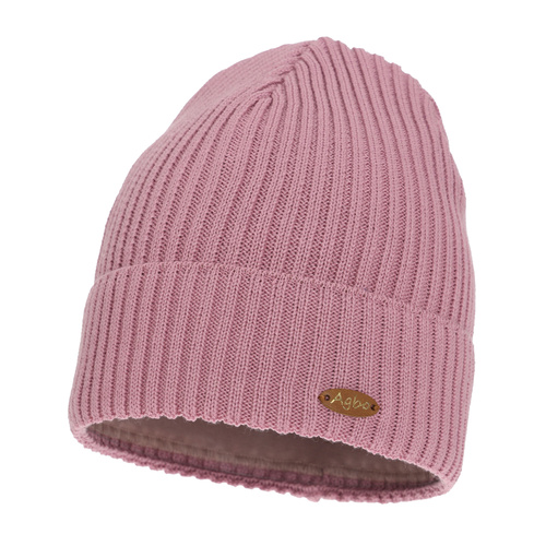 Damevinterhue, lilla, med merinould Shila