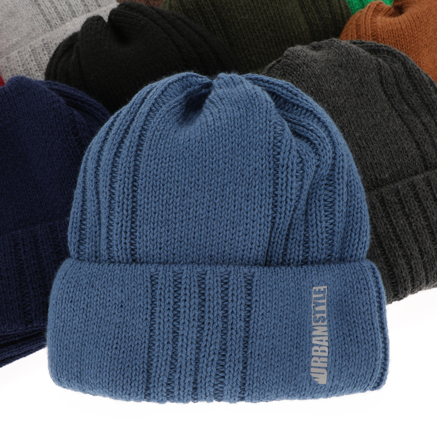 Dreng vintersæt: hue og halsvarmer, brun, Balaton