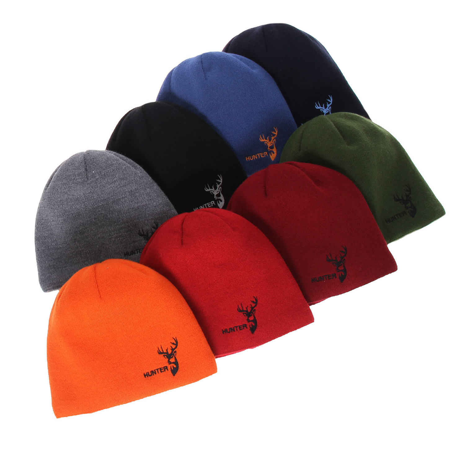 Herre vinterhue, orange, jæger, Hunter