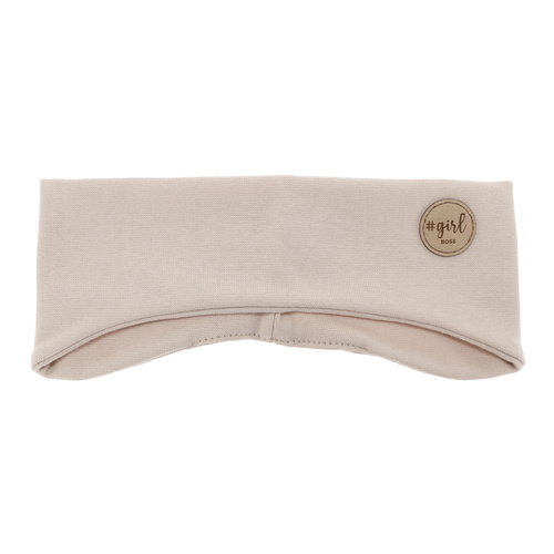 Pandebånd til efterår, forår til piger, beige Maranta