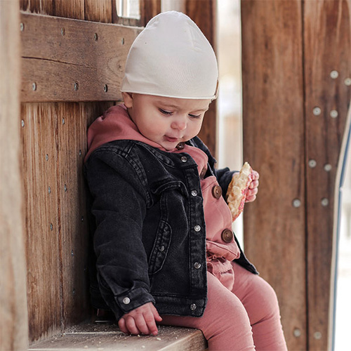 Dreng efterår/forår hue, khaki, Rafi
