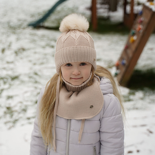 Pige vinter halsrør, lilla, Pixi