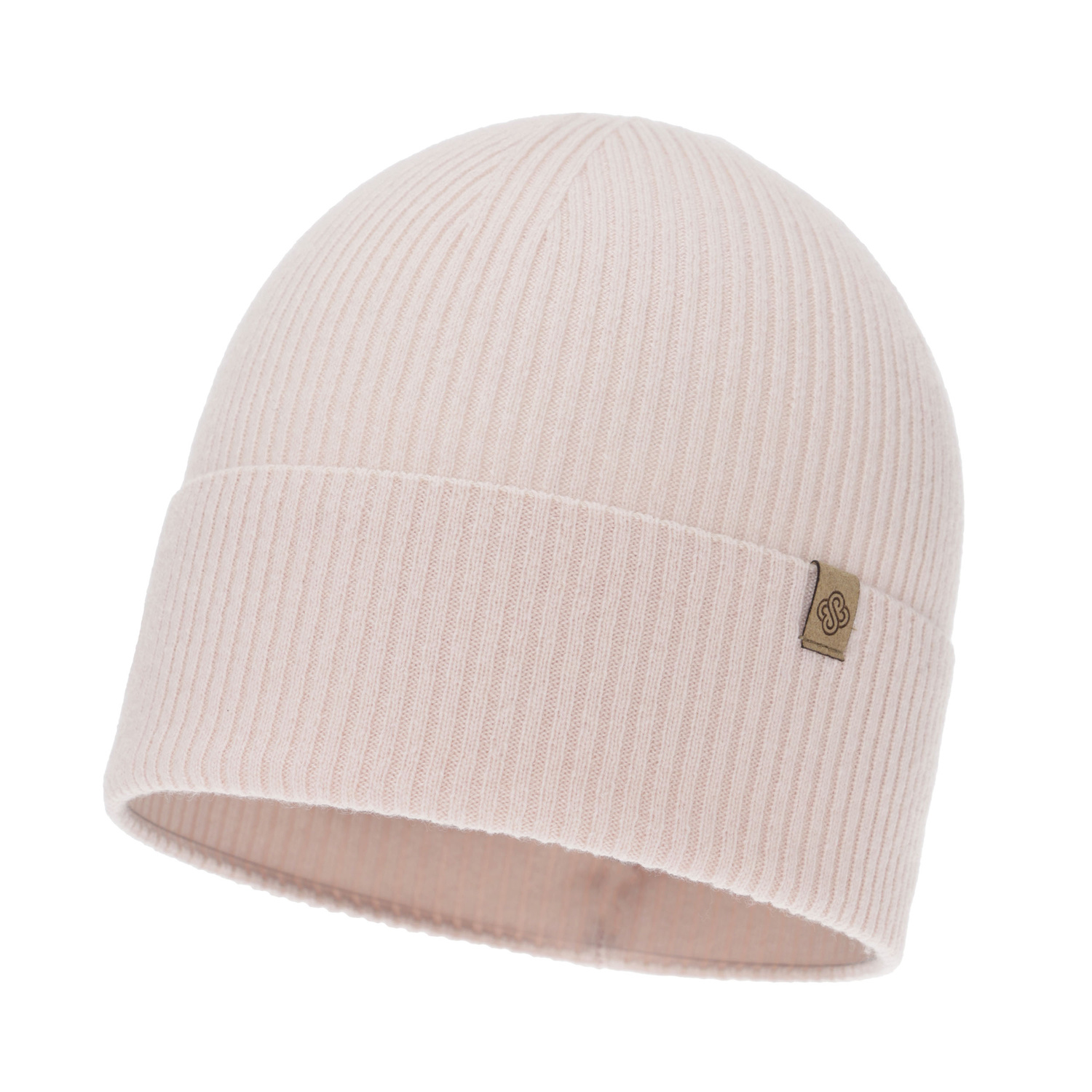 Dame efterår/forår hue, lyserød, med merinould, Alineta