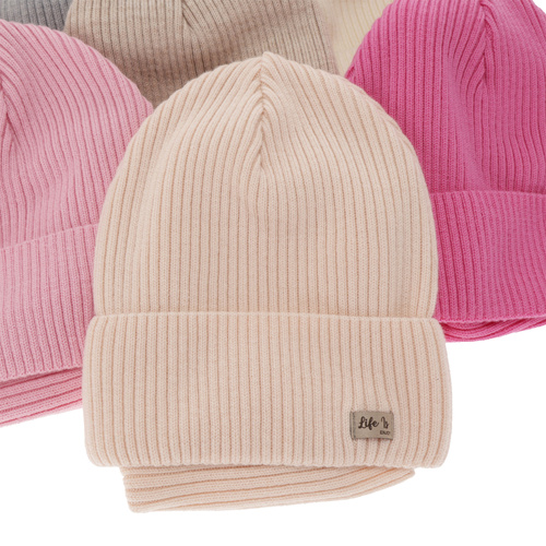 Pige efterår/forår sæt, rosa, 100% Merino uld, Itra