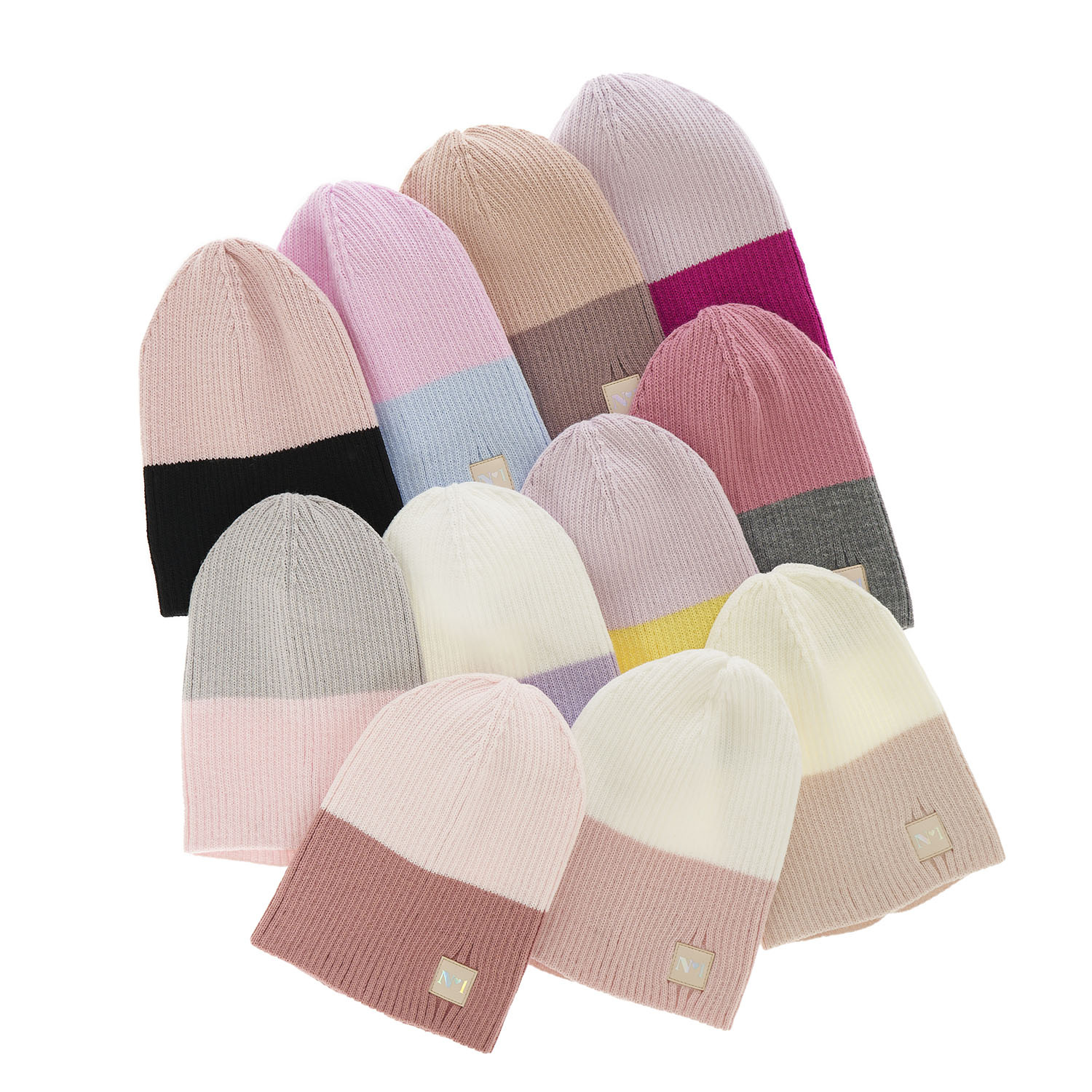 Pige efterår/forår hue, rosa, Leti