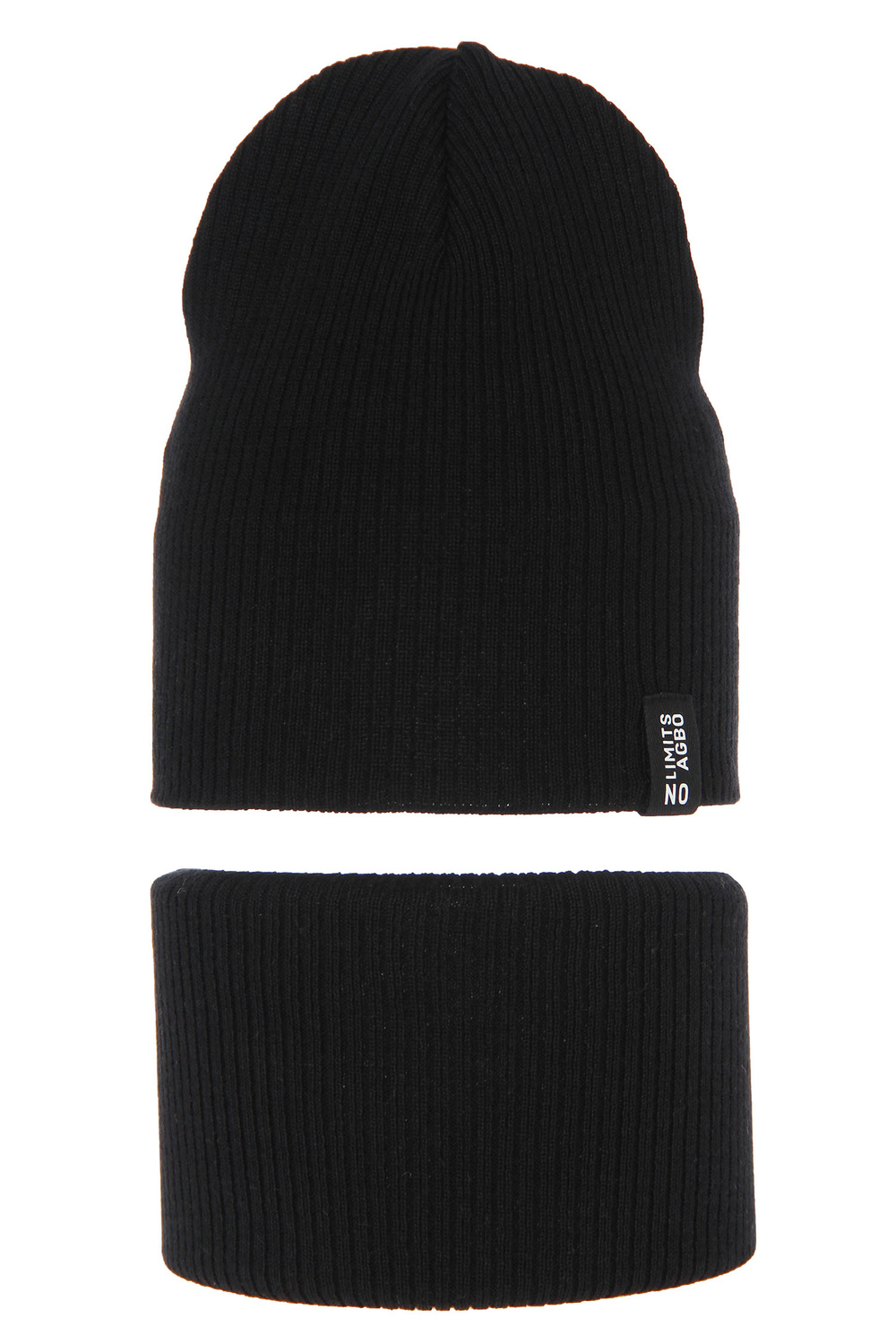 Dreng efterår/forår sæt, med bomuld, sort, Tunis