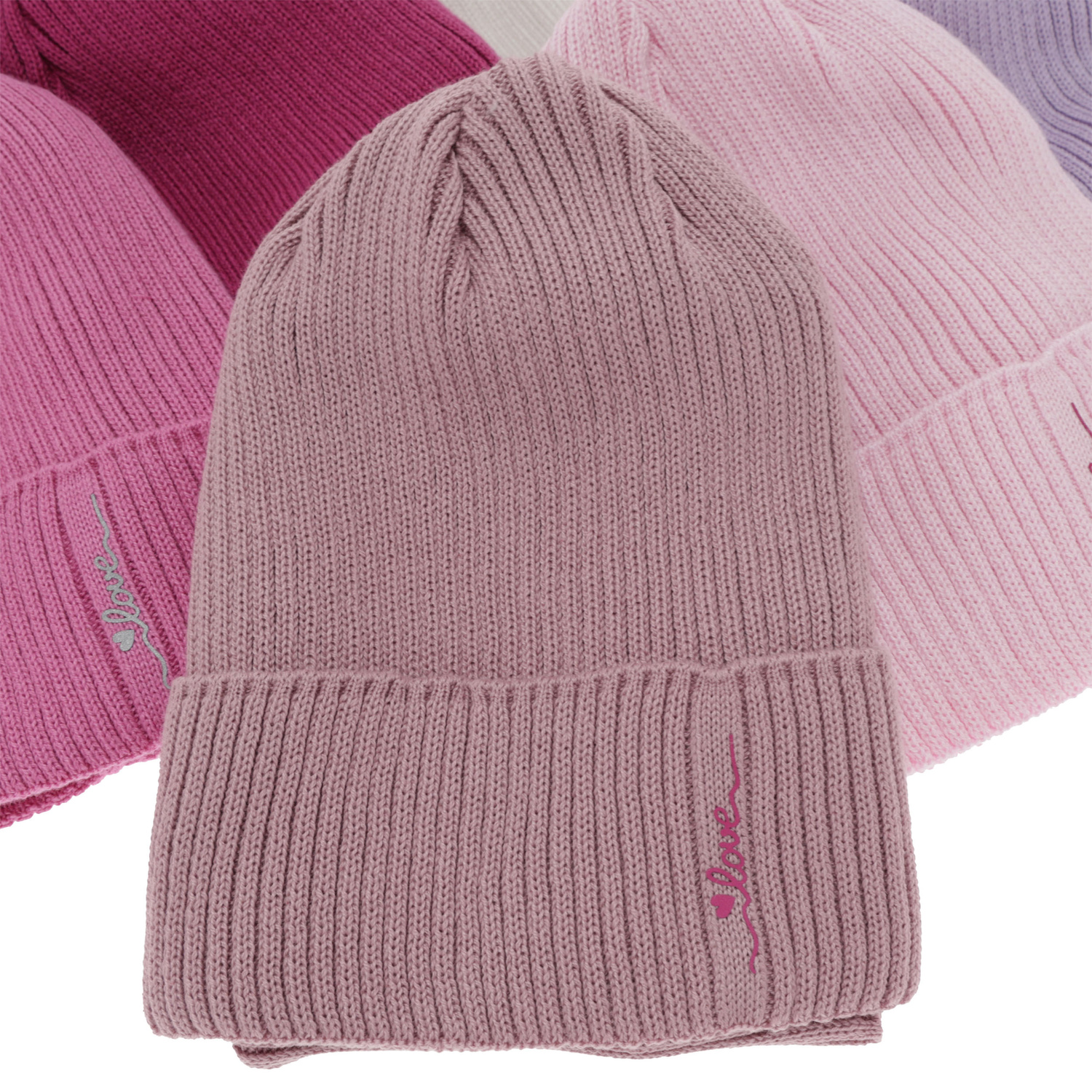 Pige efterår/forår sæt: hue og halsvarmer, med bomuld, lilla, Elvara