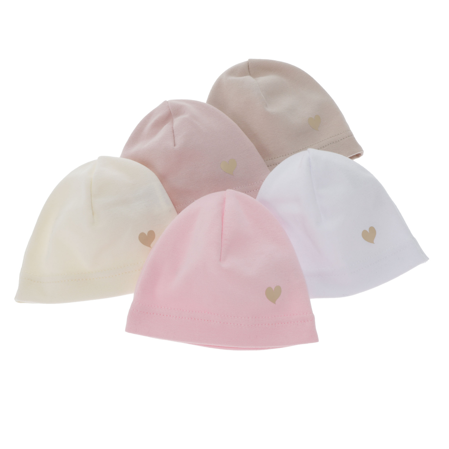 Pige efterår/forår hue, beige, Nestie