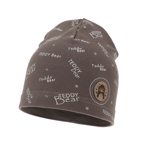 Dreng efterår/forår hue, brun, Tedi