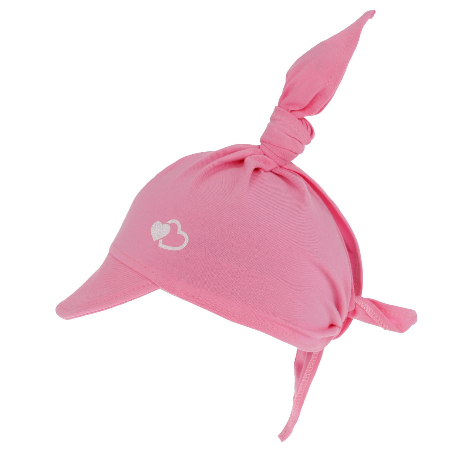 Pige hat, efterår/forår, rosa, bomuld, Irene