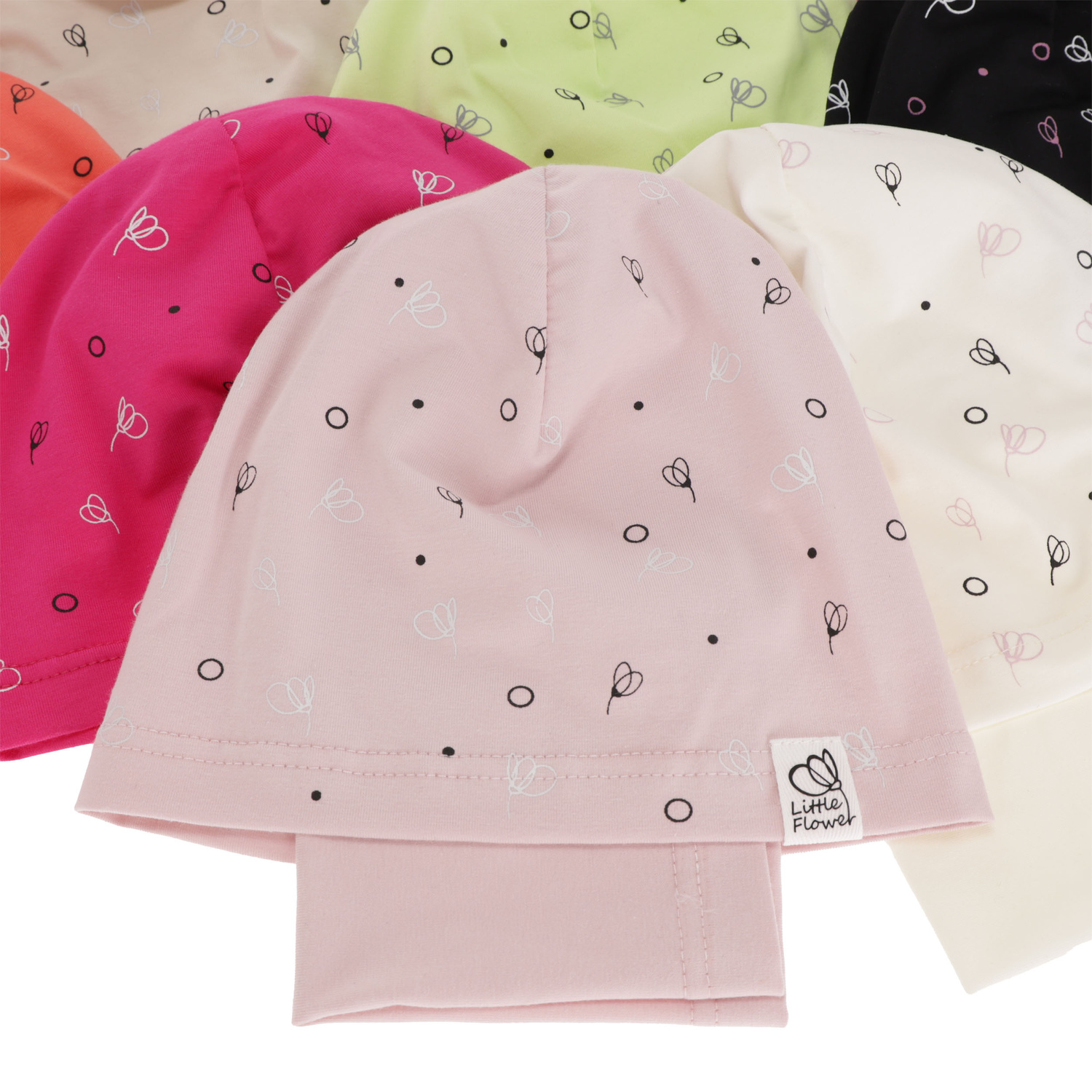 Pige efterår/forår sæt, lime, bomuld, Fiora