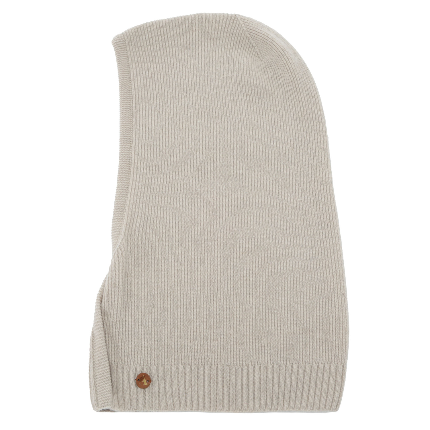 Balaclava efterår, vinter, dame, beige, merinould med kashmir, Kiruna