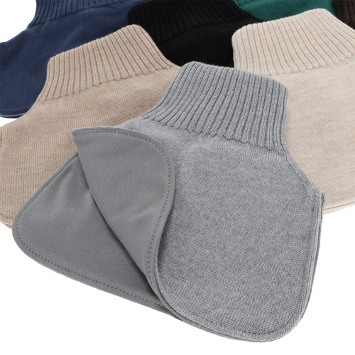 Dreng vinter halsedisse, 100% Merino Uld, foret med bomuld, brun, Tiket