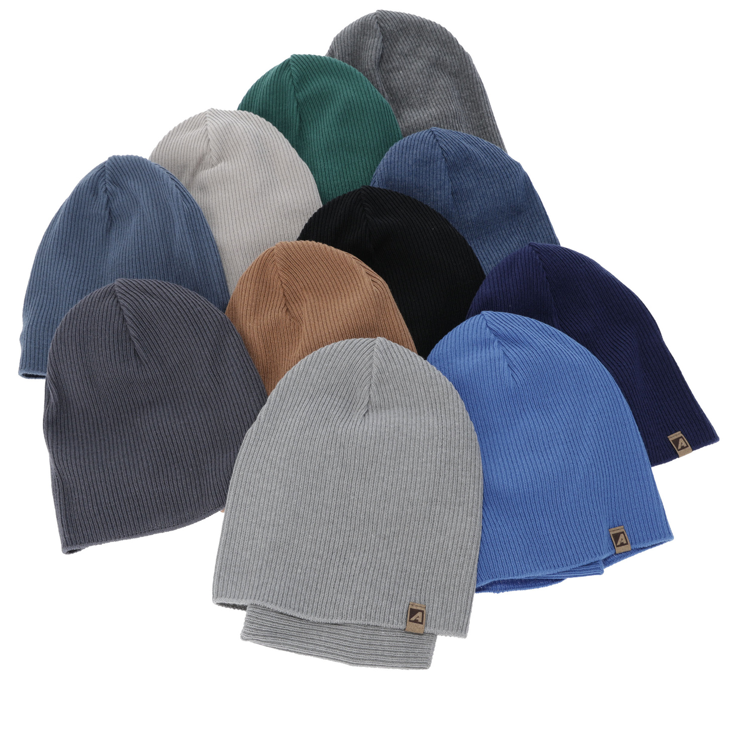 Dreng efterår/forår sæt: hue og halsvarmer, med bomuld, grå, Lucer