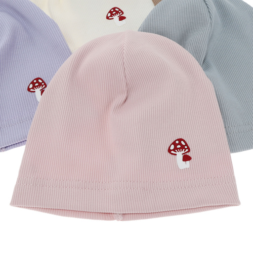 Kasket til piger efterårs, forårs, lilla, bomuld Balma