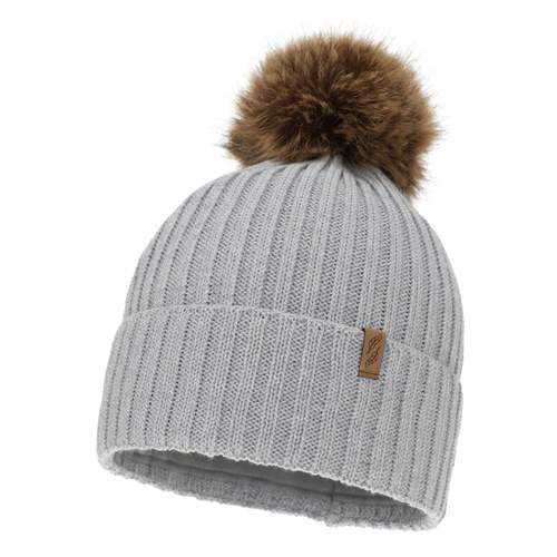 Dame vinterhue, camel, med merinould, Zamira