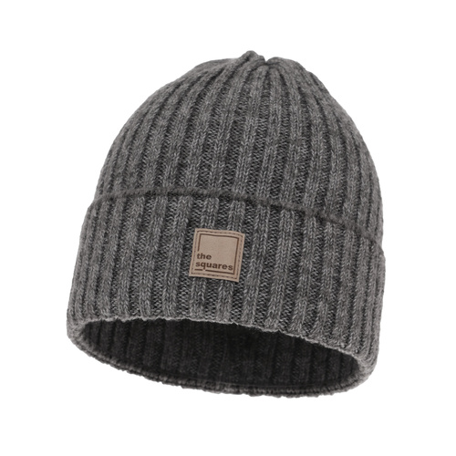 Dame vinterhue, mørkegrå, med merinould, Benedetta