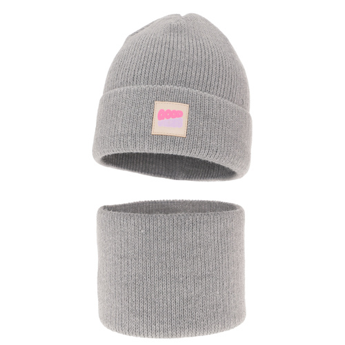 Pige vintersæt, grå, Josephin