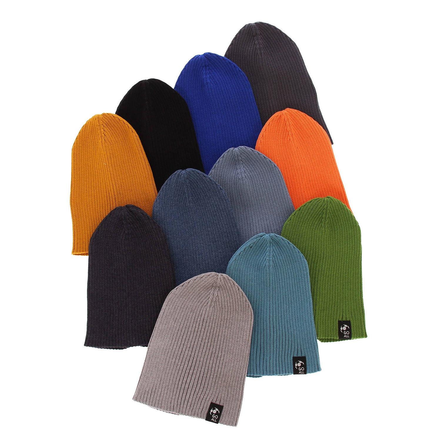 Dreng efterår/forår hue, med bomuld, orange, Lenis