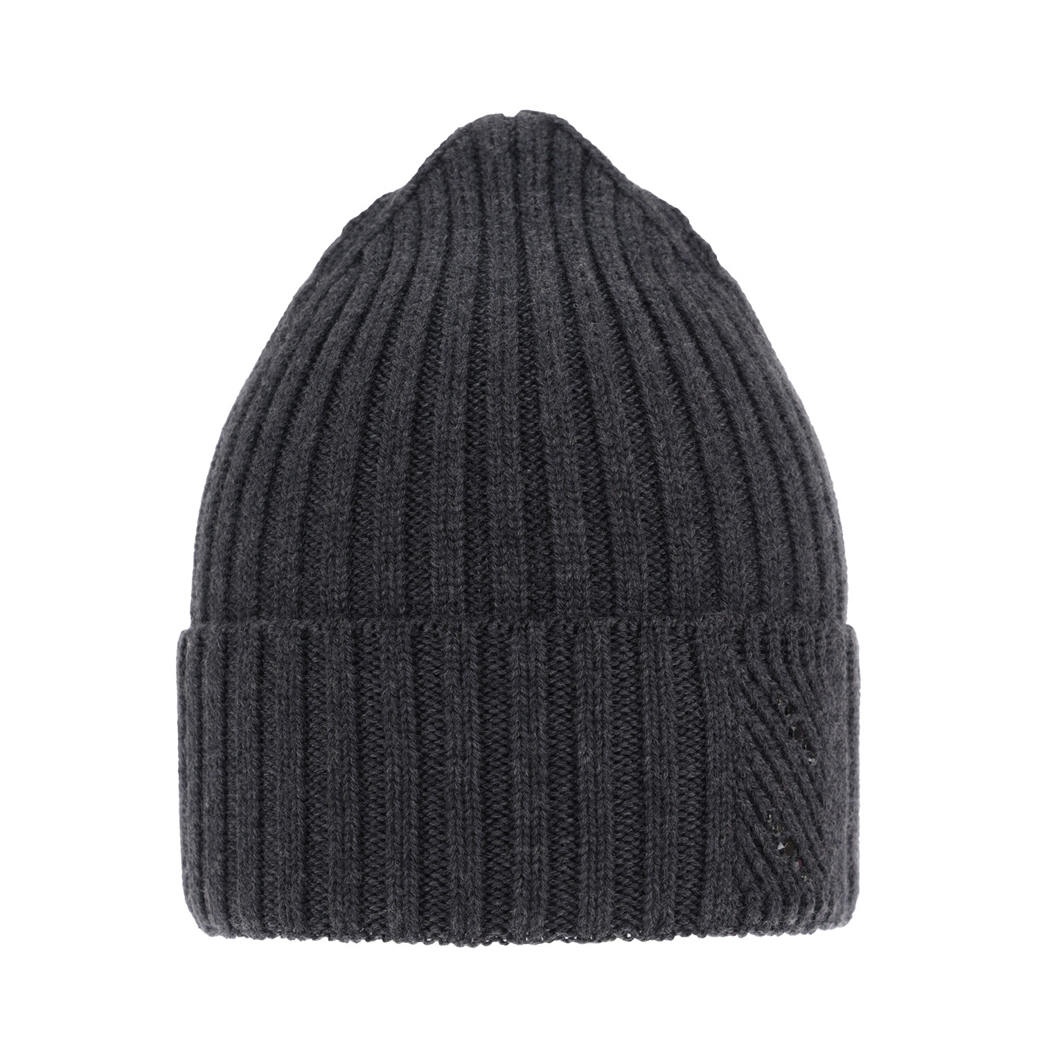 Dame vinterhue, grå, med merinould, Ariga