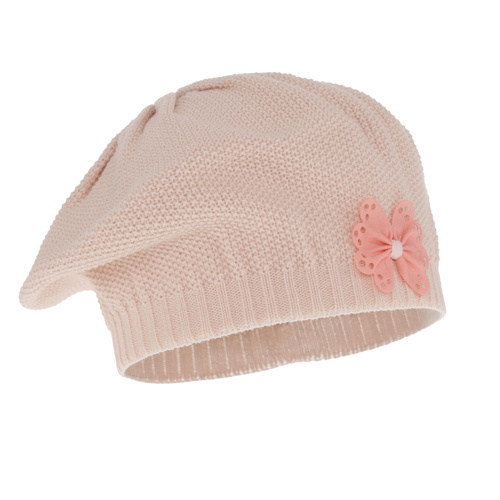 Pige efterår/forår hat, pink, Costanza