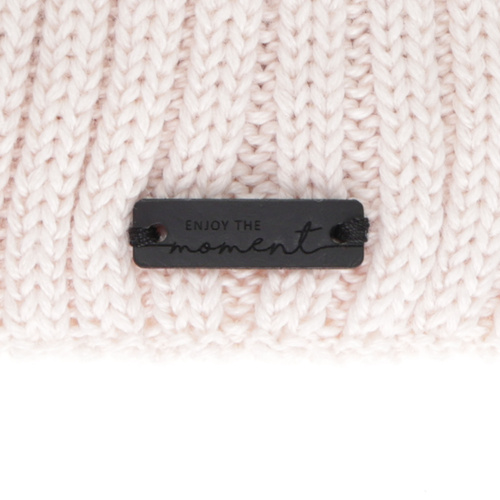 Dame vinterhue, beżowa, med merinould, Soletta