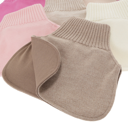 Pige vinter halsedisse, beżowy, 100% Merino Uld, Felice