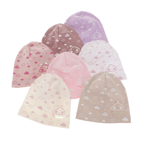 Pige efterår/forår hue, lilla, Klaudyna