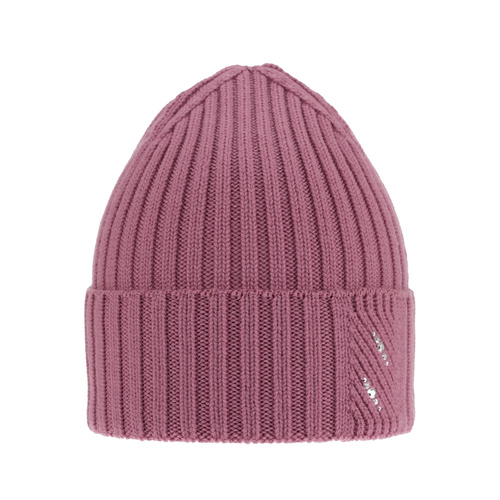 Dame vinterhue, vinter, lilla, Med merinould, Ariga