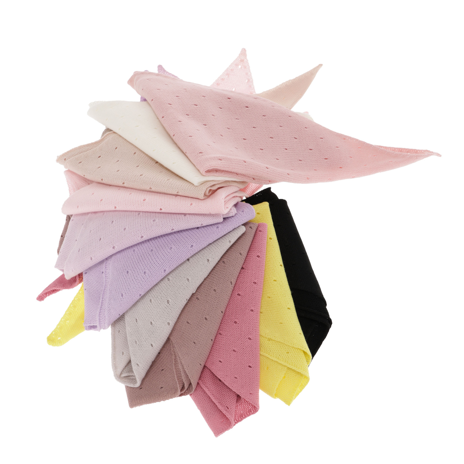 Pige efterår/forår tørklæde, sort, Fiorella