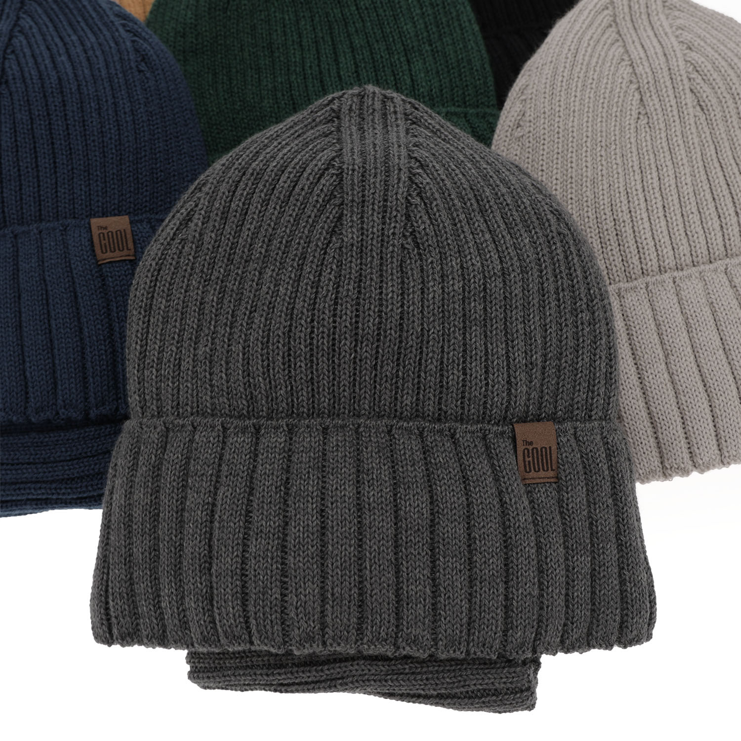 Dreng vintersæt: hue og halsrør, camel, uld, foret med fleece, Metis