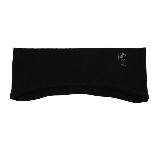 Dreng efterår/forår pandebånd, sort, bomuld, Nerd