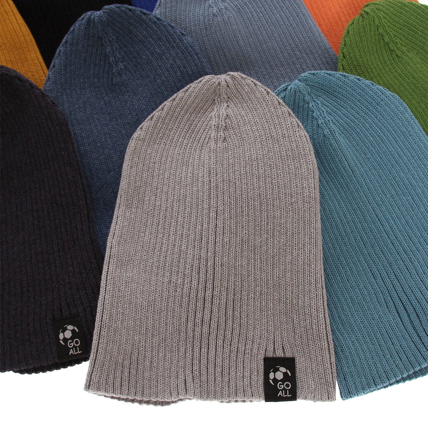 Dreng efterår/forår hue, med bomuld, blå, Lenis