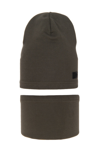 Dreng efterår/forår sæt, khaki, bomuld, Frizi