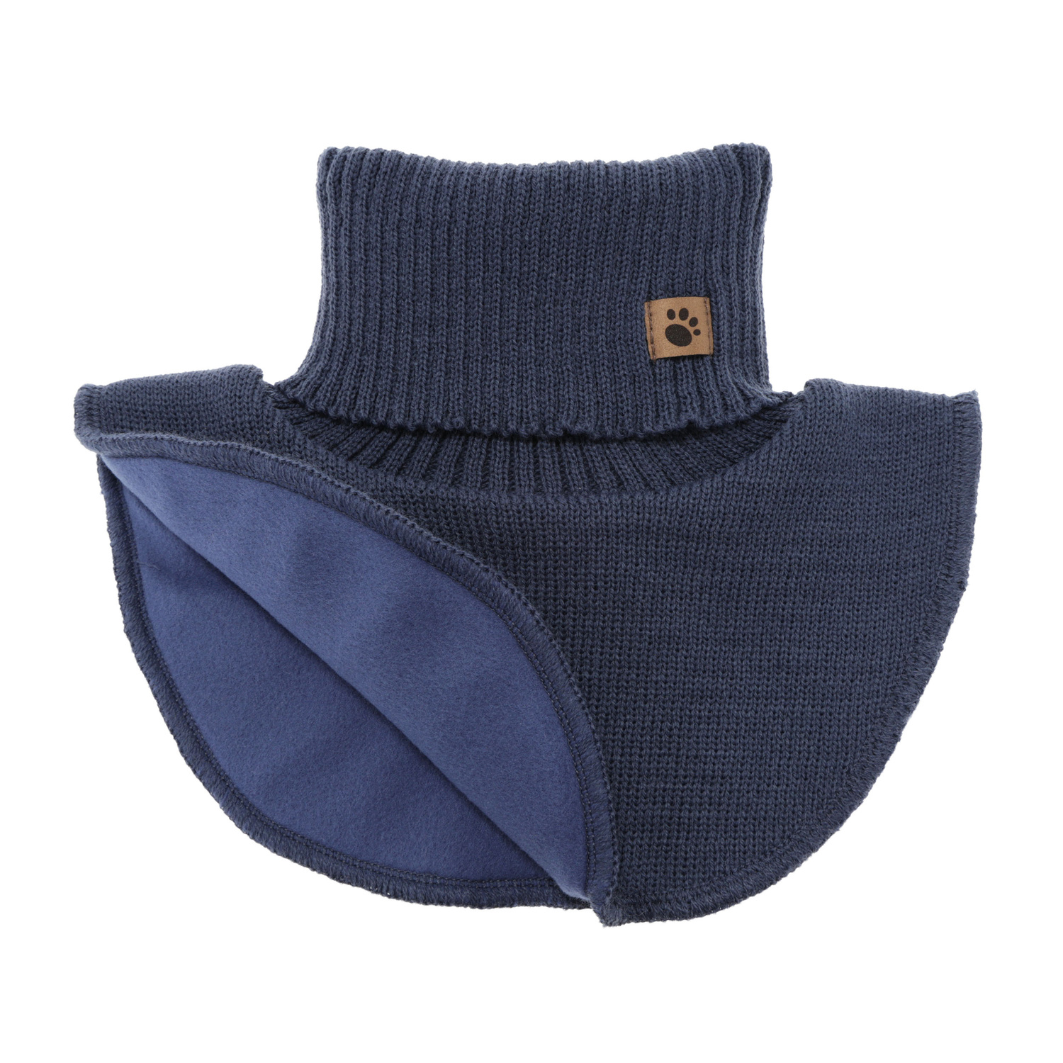 Dreng vinter halsedisse, beige, med foer, Lamor