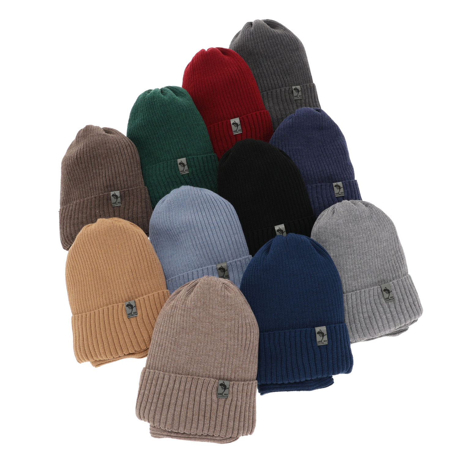 Dreng vintersæt, camel, med merinould, foret med fleece, Gecko