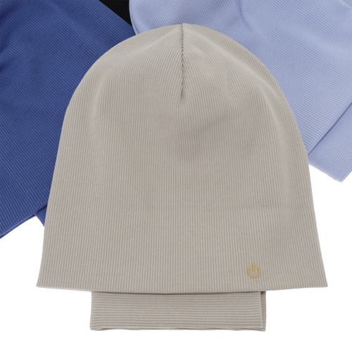 Dreng efterår/forår sæt: hue og halsvarmer, grå, bomuld, Desider