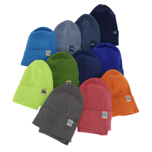 Dreng efterår/forår sæt: hue og halsvarmer, med bomuld, lysegrøn, Ottavio