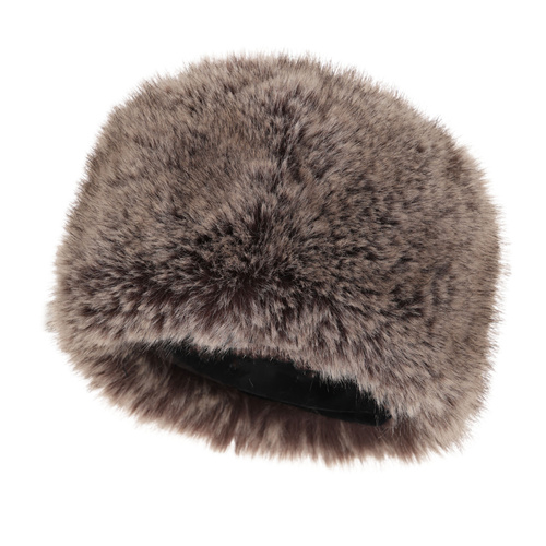 Dame vinterhue, beżowa, foret med merinould, Holly