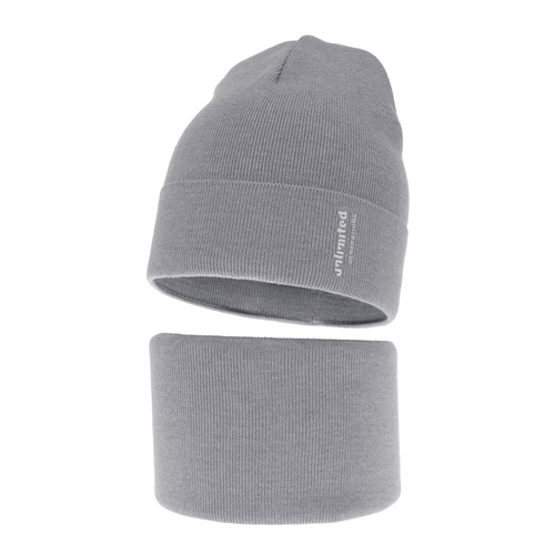 Dreng efterår/forår sæt, med bomuld, grå, Timothe