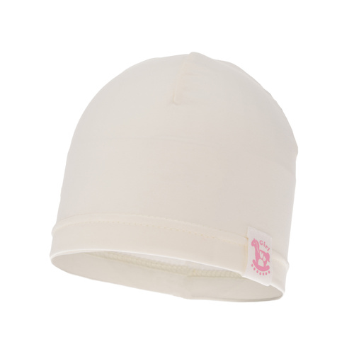 Pige efterår/forår hue, creme, Mia