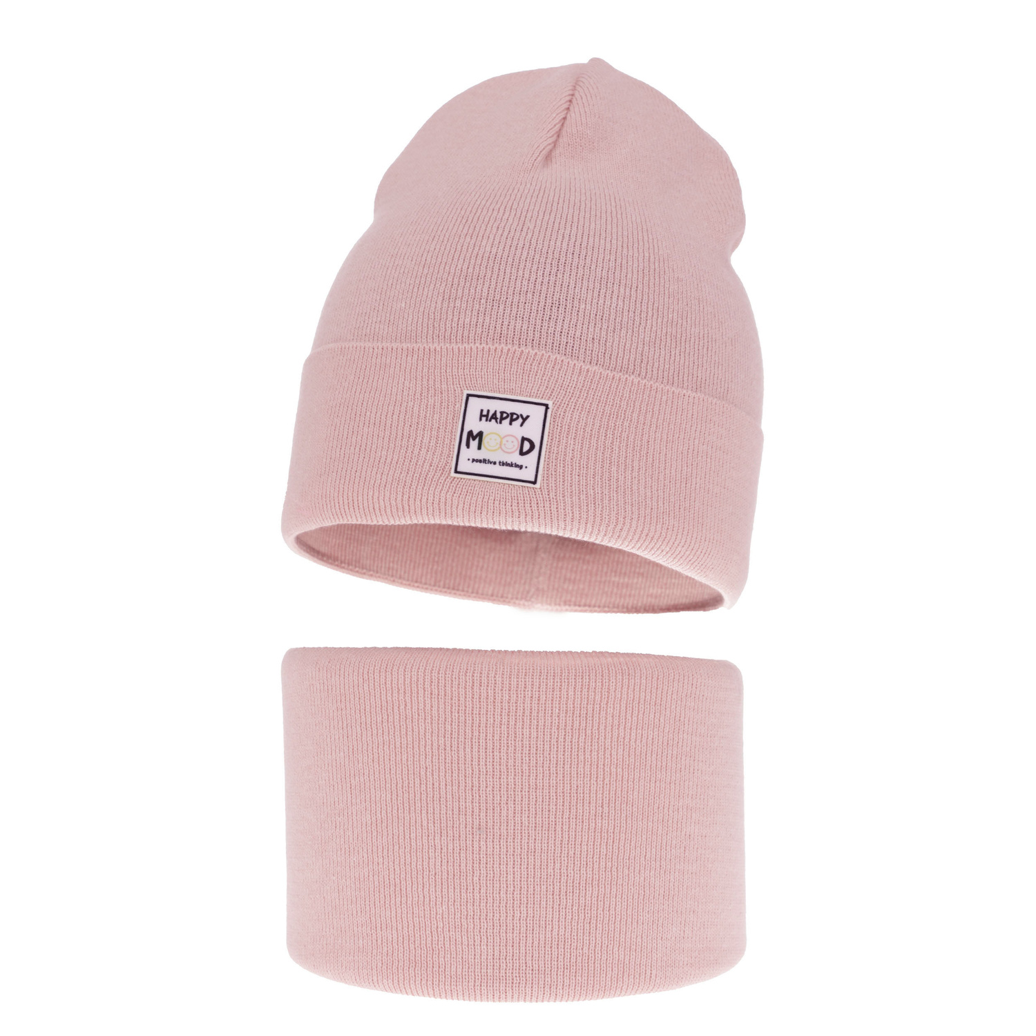 Pige efterår/forår sæt, med bomuld, rosa, Mersila